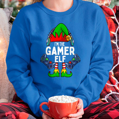 Gamer Elf Matching Family Christmas T-Shirt - Christmas Unisex T-Shirt/Hoodie/Sweatshirt - HNDS00