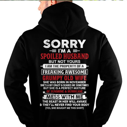 November - Spoiled Husband - Perfect Gift From Wife - KATE11 (SKU11-02-11)