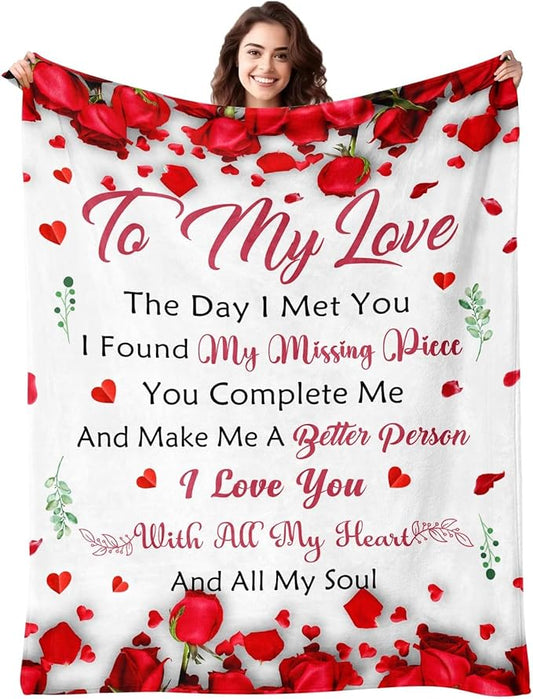 Special Blanket for Your GirlFriend - From Boyfriend Blanket