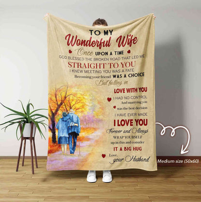 Special Gift For Wife Blanket - From Husband