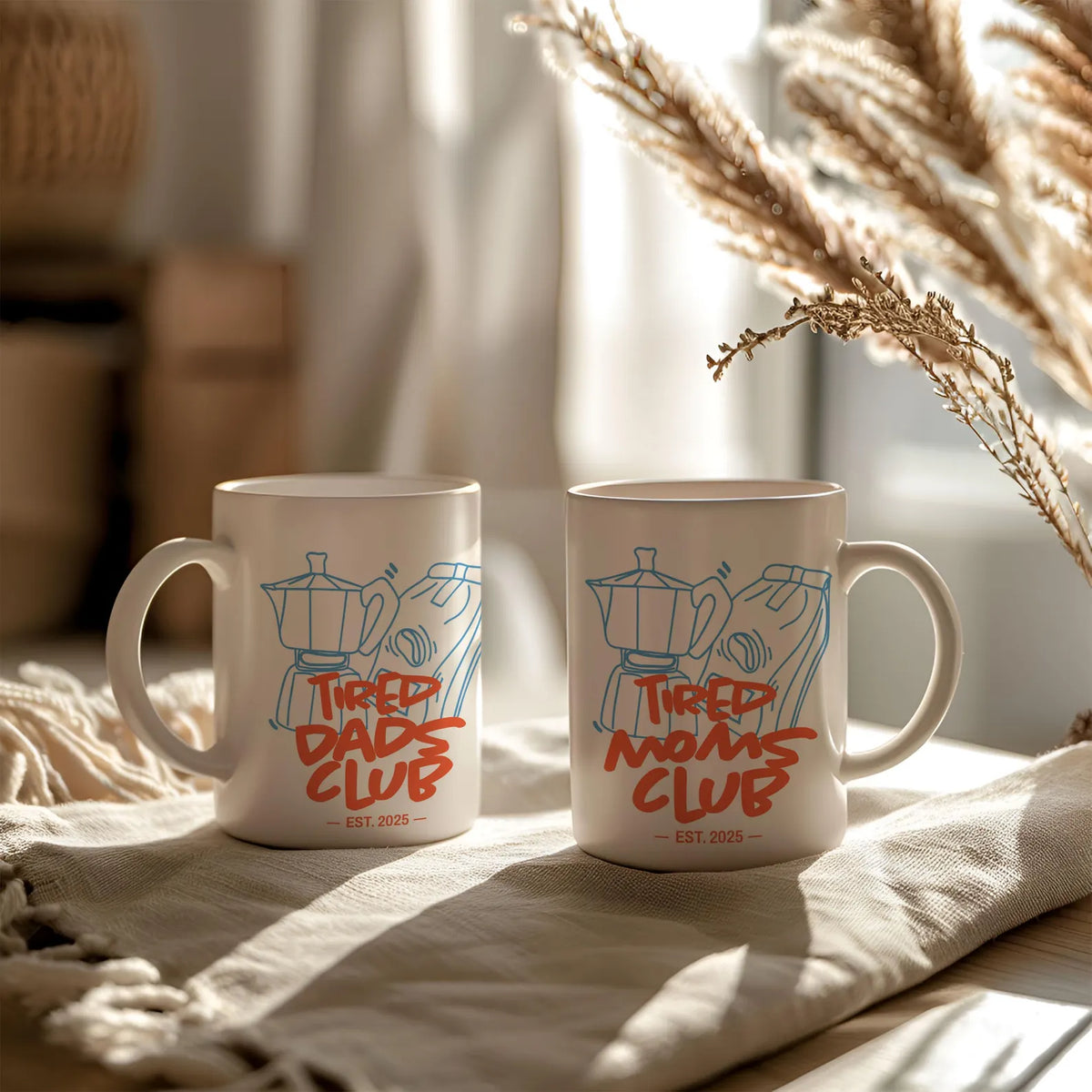 TIRED DAD MUG - GIFT FROM DAUGHTER - TIEN00