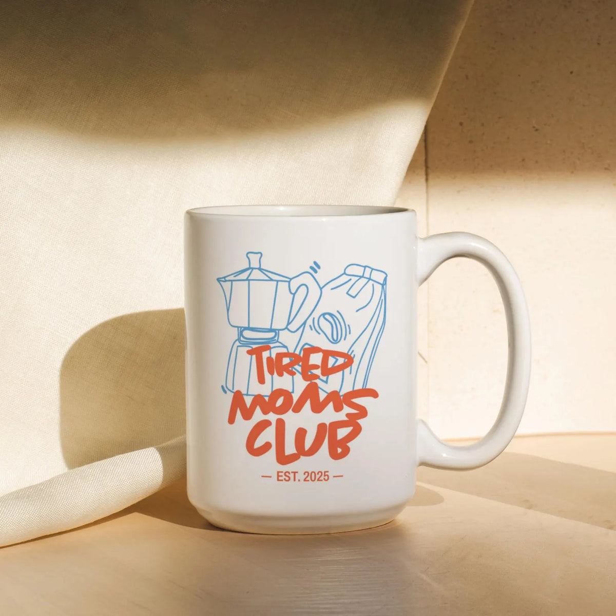 TIRED DAD MUG - GIFT FROM DAUGHTER - TIEN00