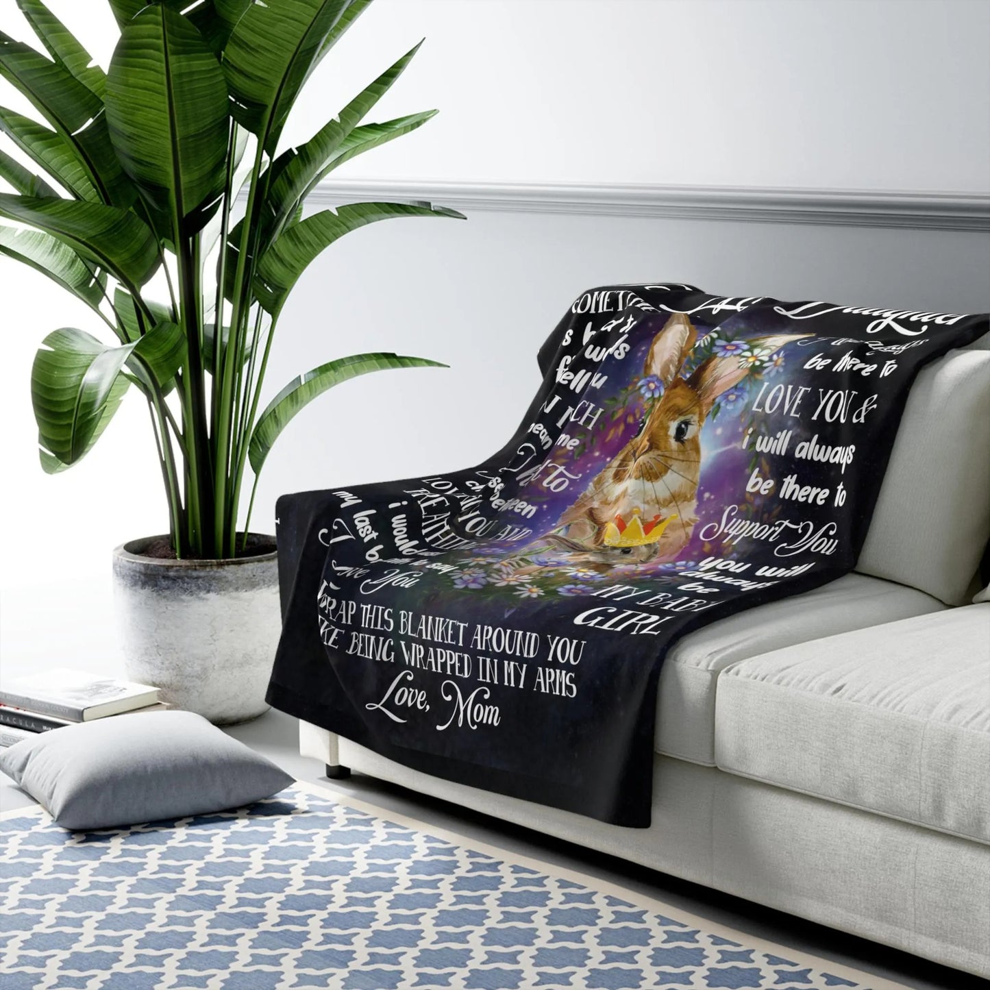 Special Gift For Your Daughter Blanket - From Mom