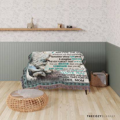 Special Gift For Your Son Blanket - From Mom