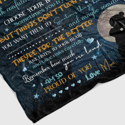 Special Gift For Your Son Blanket - From Mom
