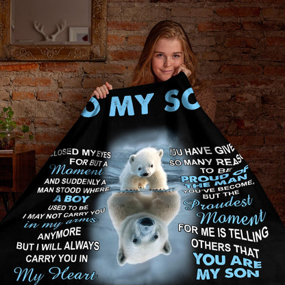 Special Gift For Your Son Blanket - From Dad