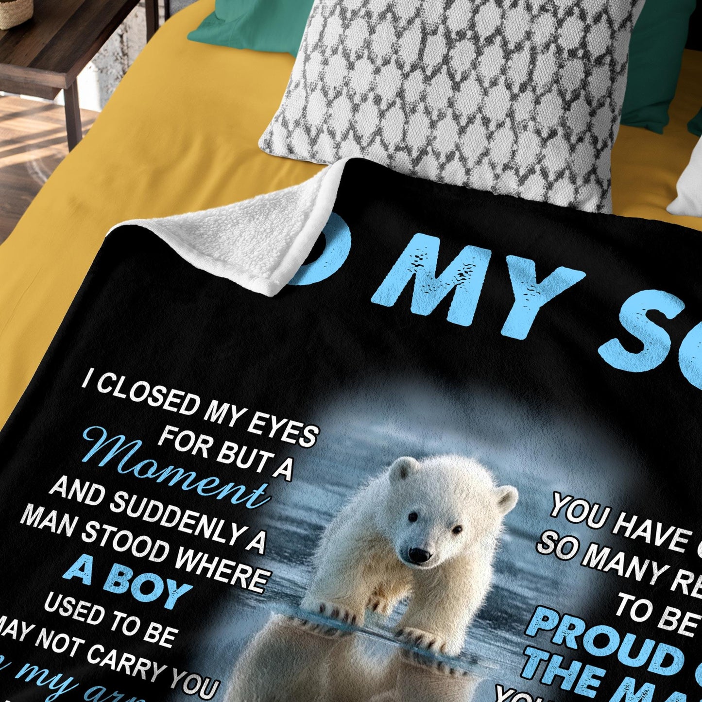 Special Gift For Your Son Blanket - From Dad