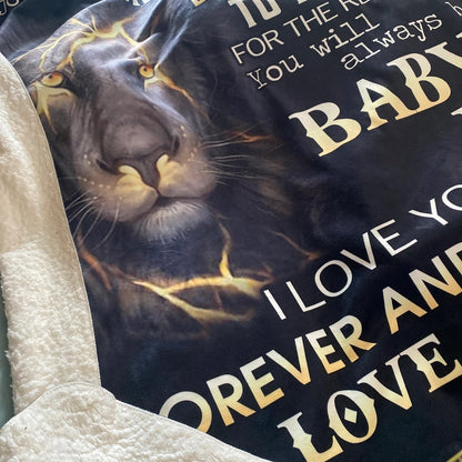 Special Gift For Your Son Blanket - From Mom