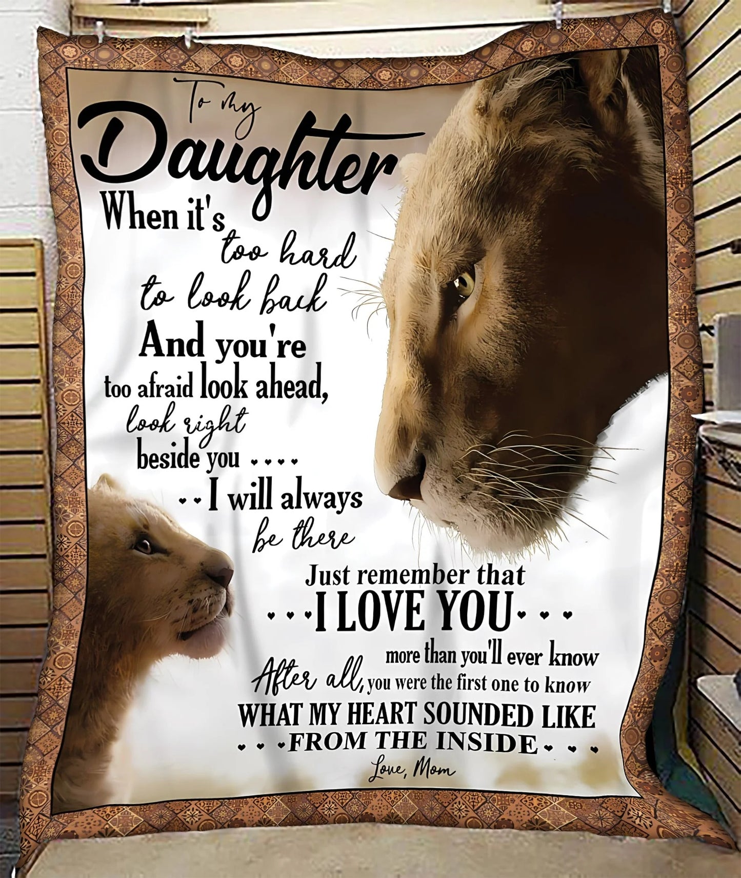 Special Gift For Your Daughter Blanket - From Mom