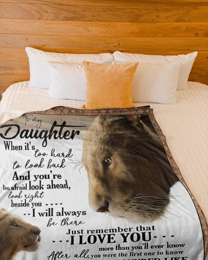 Special Gift For Your Daughter Blanket - From Mom