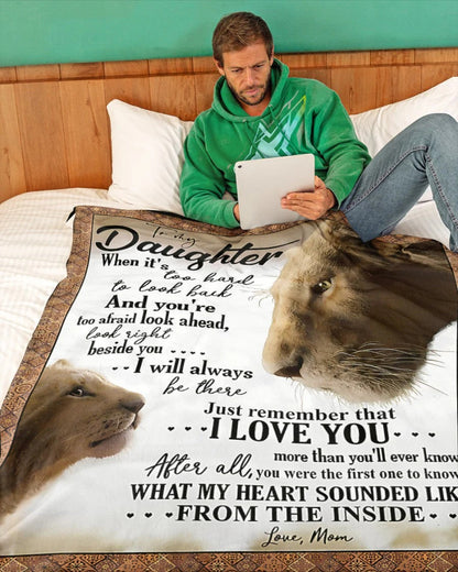 Special Gift For Your Daughter Blanket - From Mom