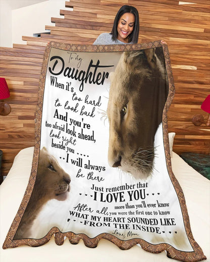 Special Gift For Your Daughter Blanket - From Mom