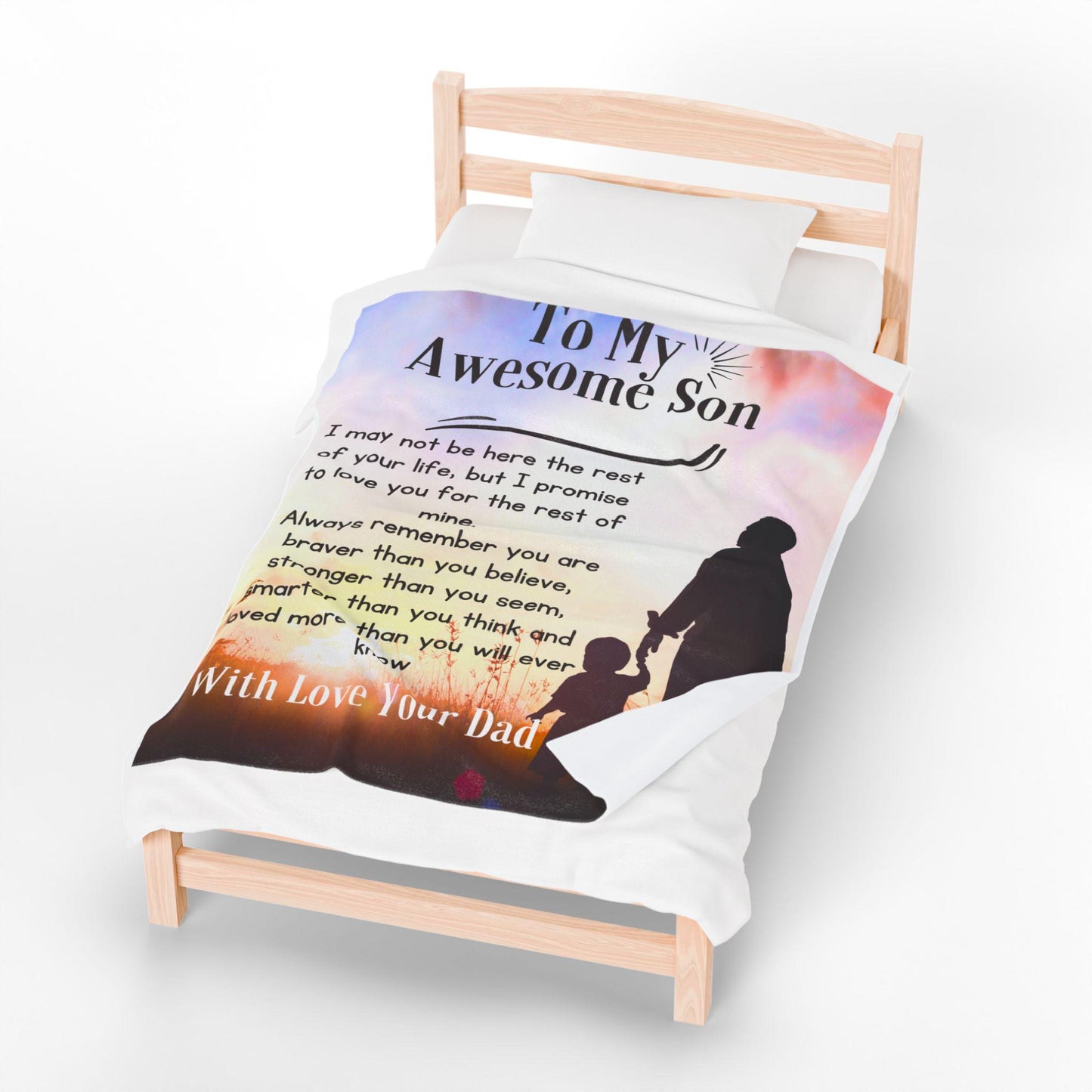 Special Gift For Your Son Blanket - From Dad