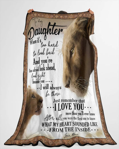 Special Gift For Your Daughter Blanket - From Mom
