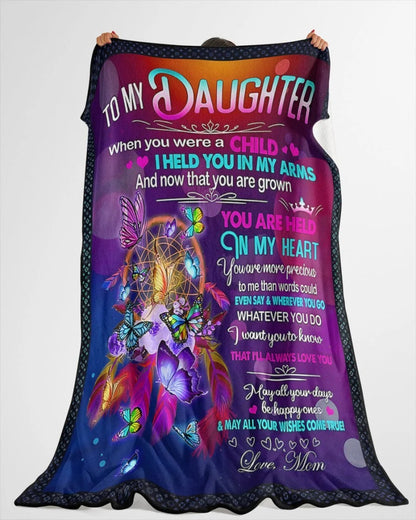 Special Gift For Your Daughter Blanket - From Mom