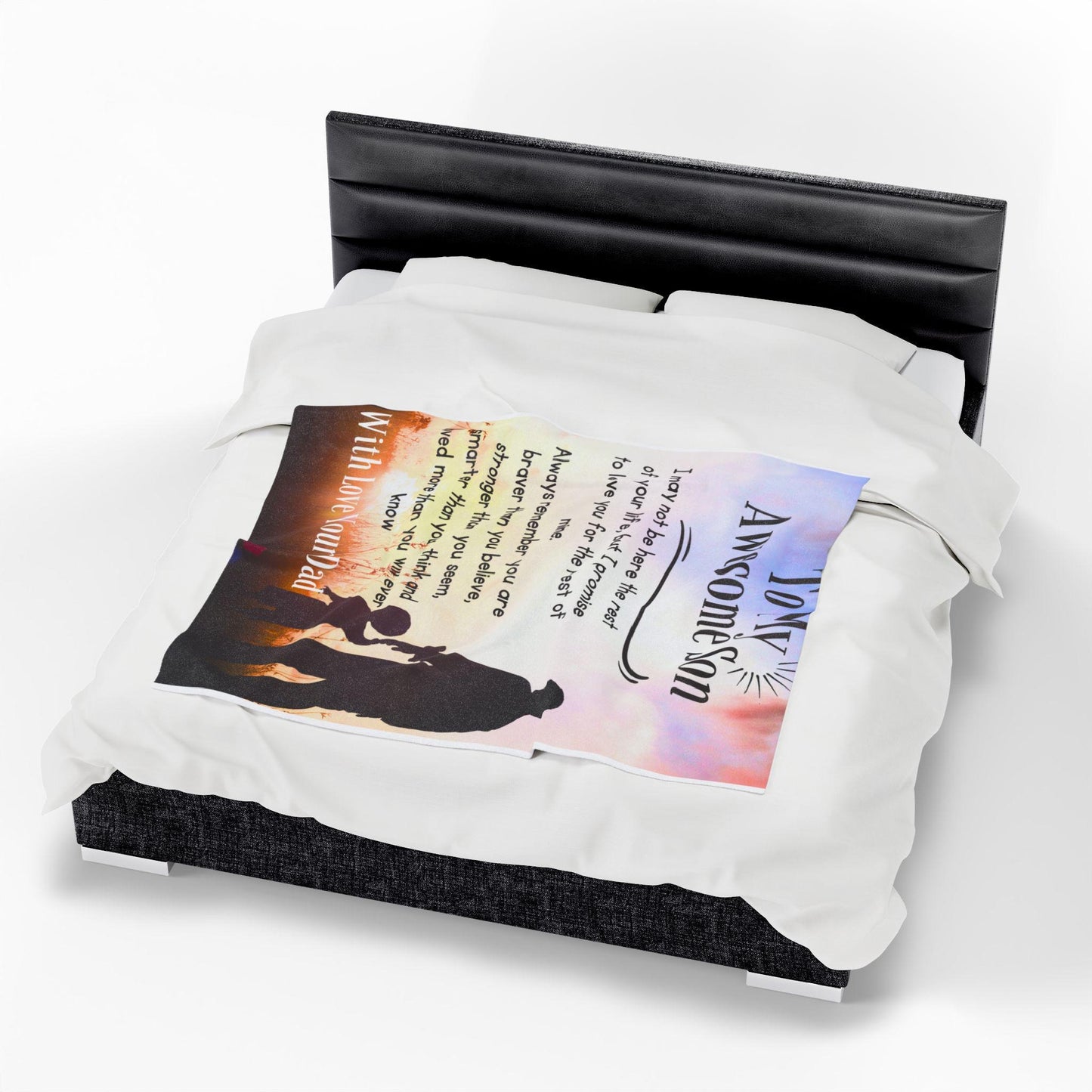 Special Gift For Your Son Blanket - From Dad