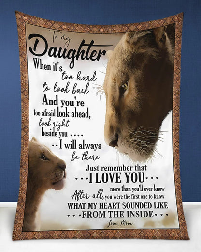 Special Gift For Your Daughter Blanket - From Mom