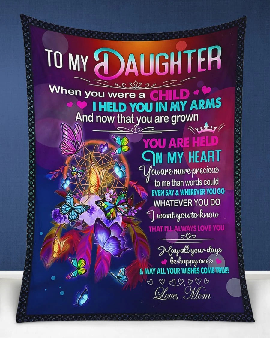Special Gift For Your Daughter Blanket - From Mom