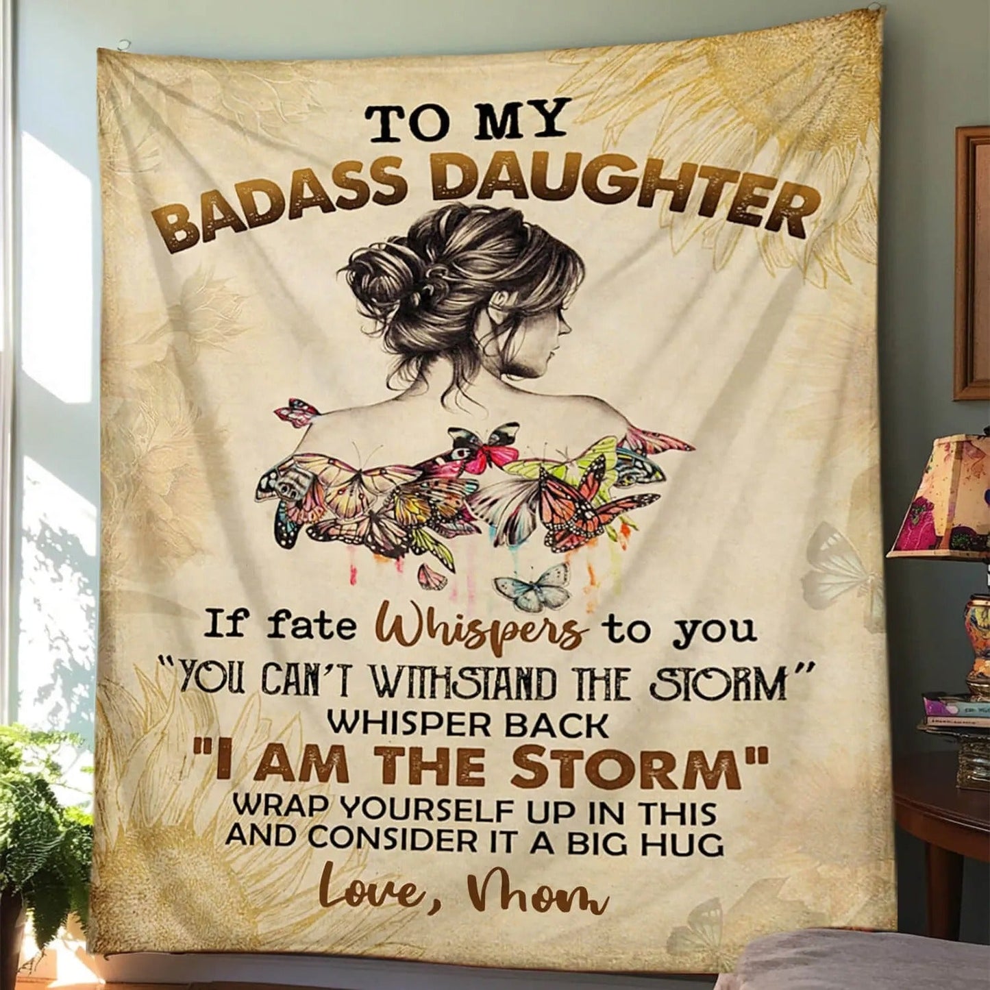 Special Gift For Your Daughter Blanket - From Mom