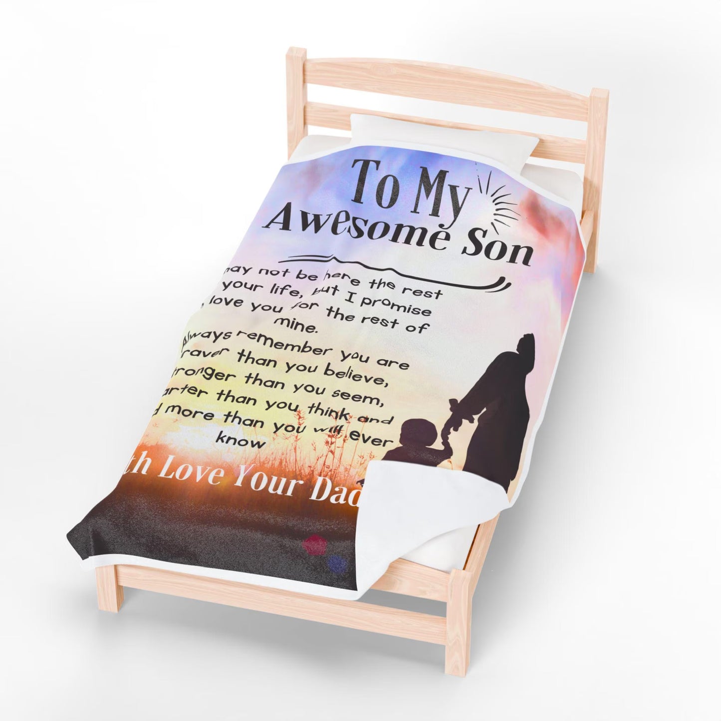 Special Gift For Your Son Blanket - From Dad