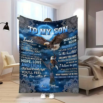Special Gift For Your Son Blanket - From Mom (SKUB11-59)