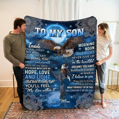 Special Gift For Your Son Blanket - From Mom (SKUB11-59)