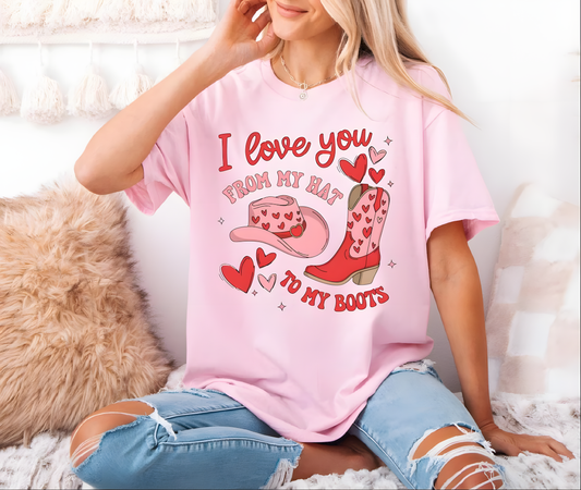 VALENTINE T-SHIRT FROM BOYFRIEND, HUSBAND - KATE00