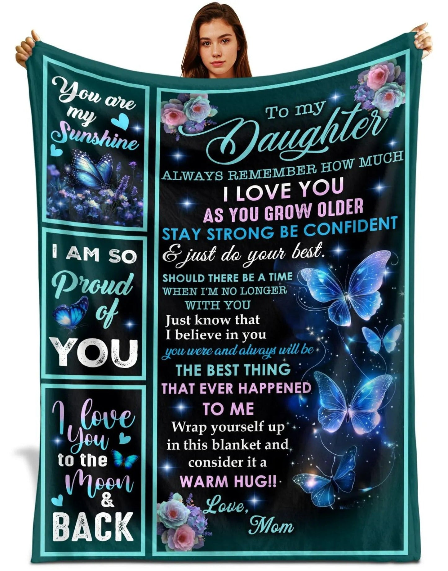 Special Gift For Your Daughter Blanket - From Mom