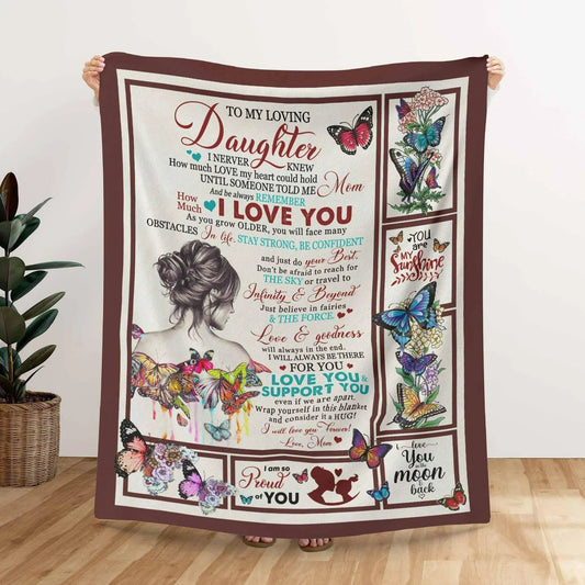 Special Gift For Your Daughter Blanket - From Mom