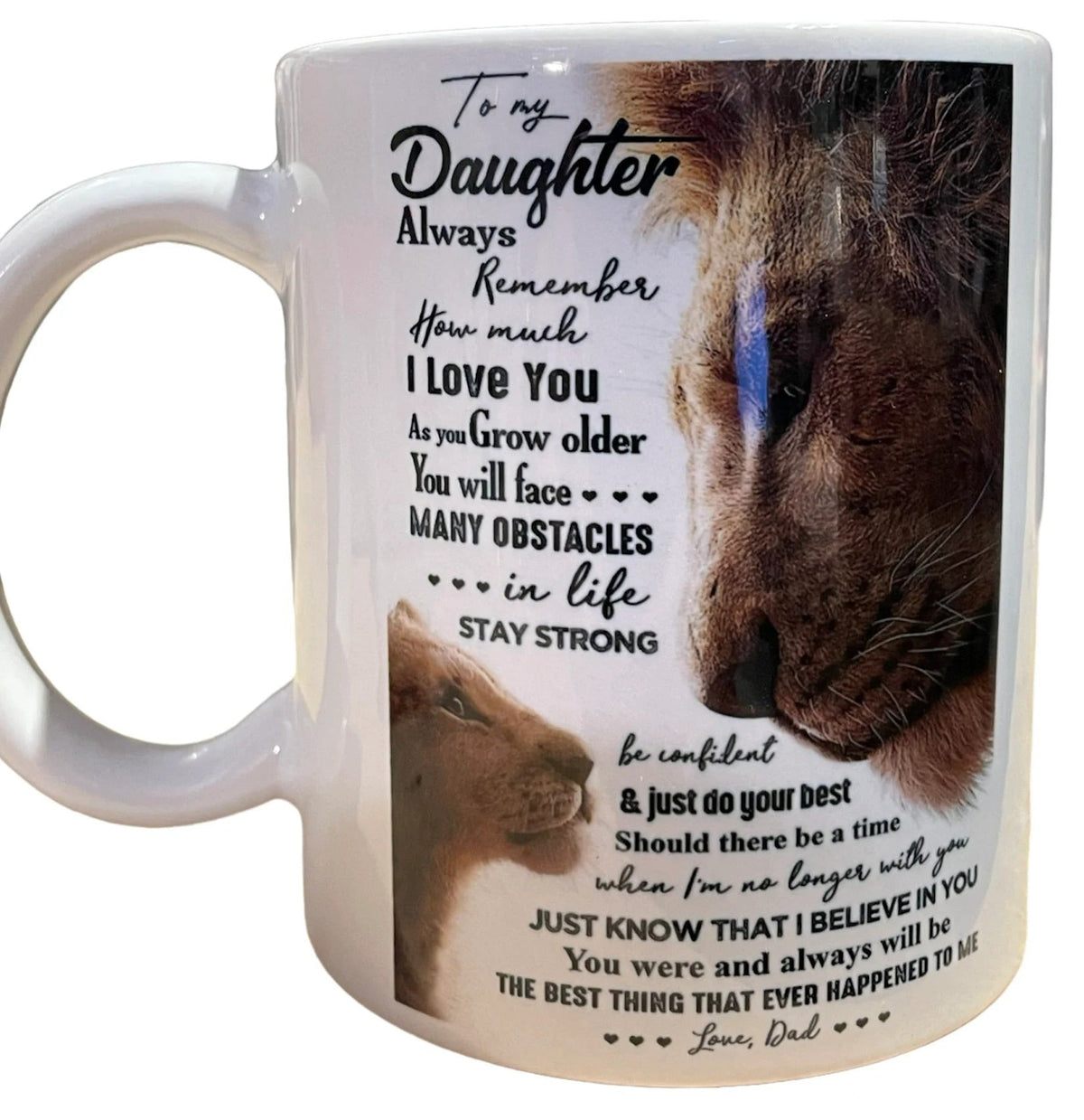 TO DAUGHTER MUG 00- GIFT FROM DAD - TIEN00