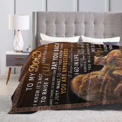 Special Gift For Your Son Blanket - From Mom (Copy)