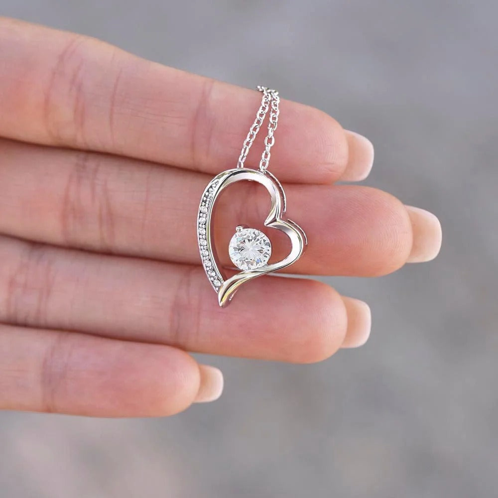 TO MY WIFE "I Can’t Live Without You" - GIFT FROM HUSBAND - Forever Love Necklace
