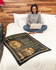 Special Gift For Your Daughter Blanket "Straighten Your Crown" - From Dad (SKUB12-140)