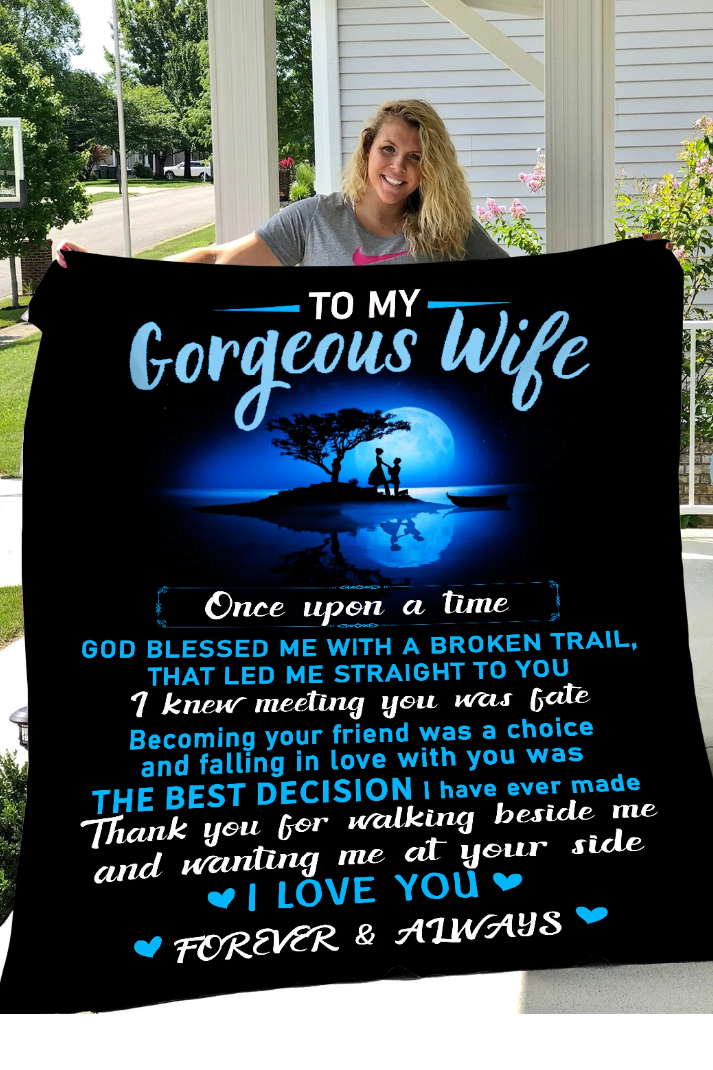 Special Gift For Your Wife Blanket - From Husband