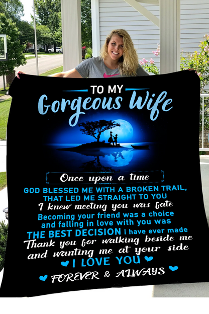 Special Gift For Your Wife Blanket - From Husband
