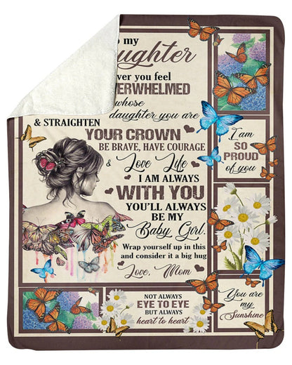 Special Gift For Your Daughter Blanket - From Mom