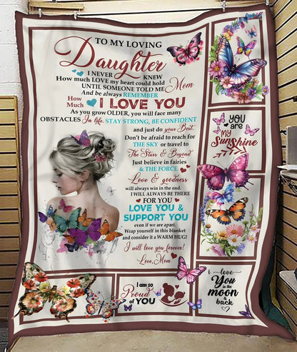 Special Gift For Your Daughter Blanket - From Mom