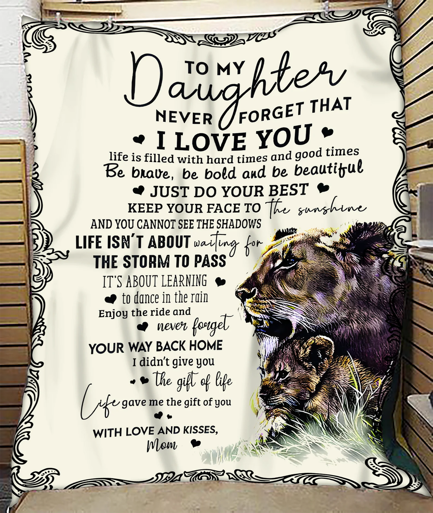 Special Gift For Your Daughter Blanket - From Mom