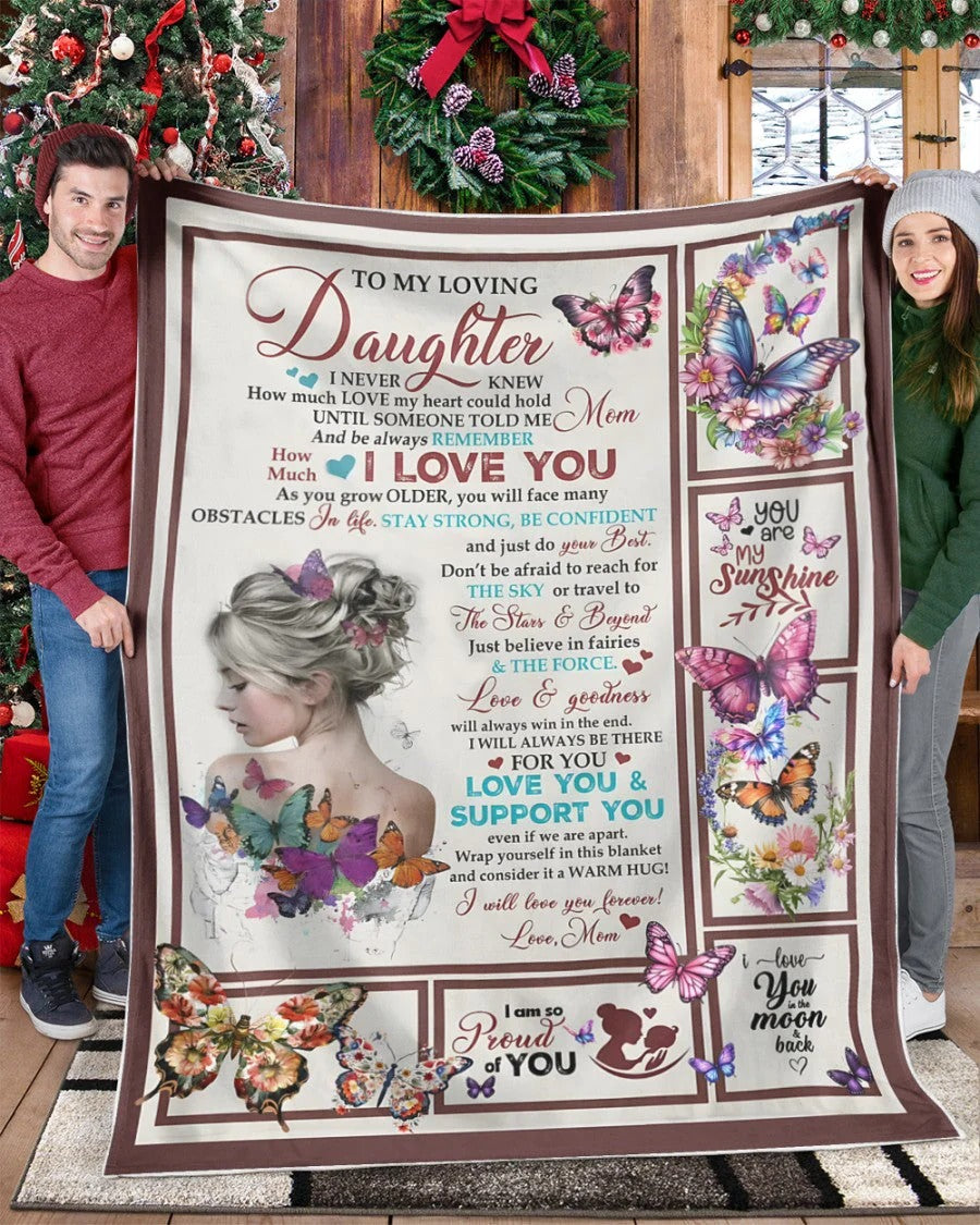 Special Gift For Your Daughter Blanket - From Mom