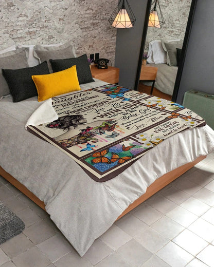 Special Gift For Your Daughter Blanket - From Mom