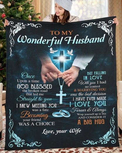 Special Gift For Your Husband Blanket - From Wife