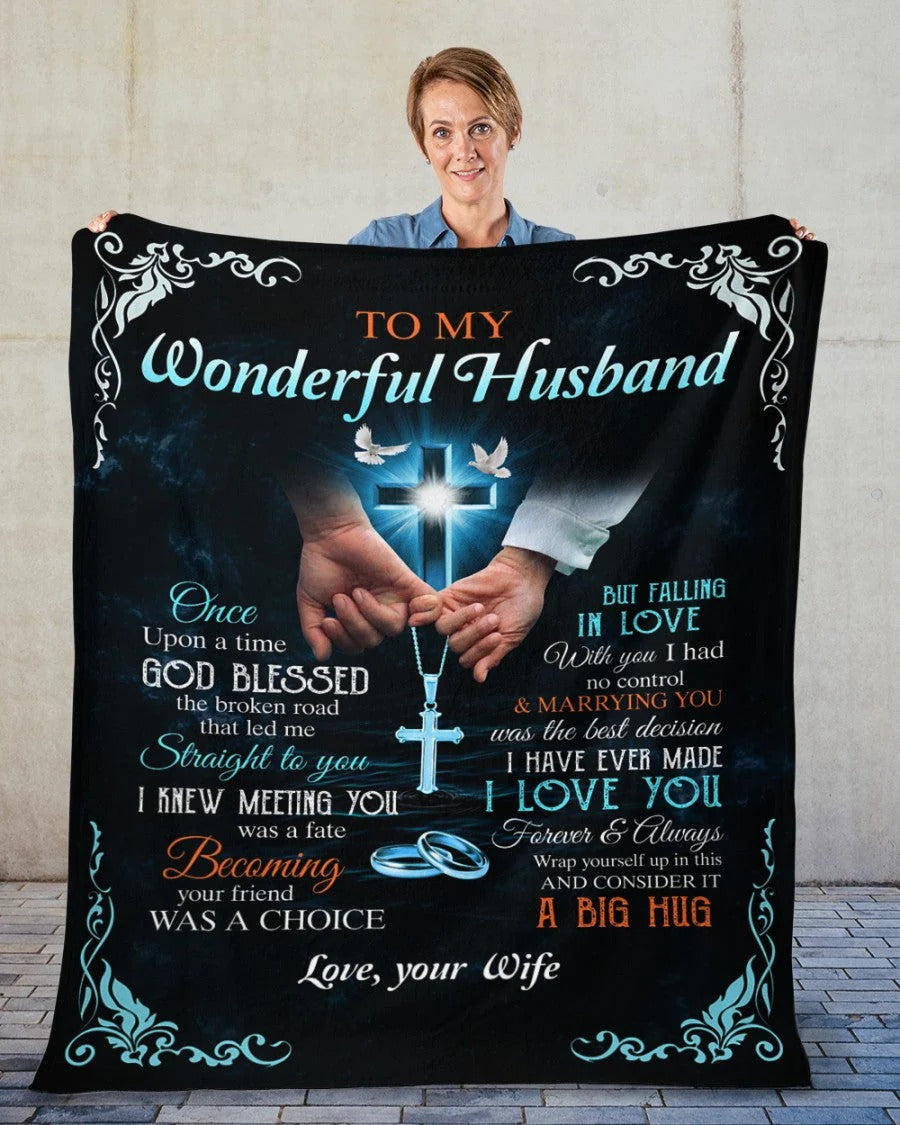 Special Gift For Your Husband Blanket - From Wife