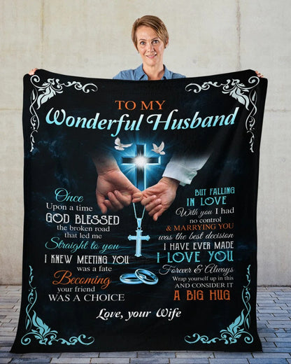 Special Gift For Your Husband Blanket - From Wife
