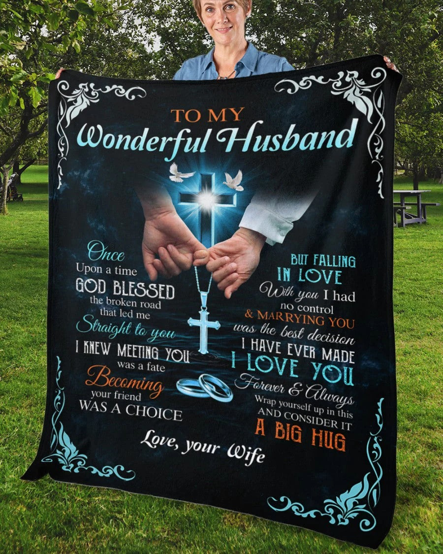 Special Gift For Your Husband Blanket - From Wife