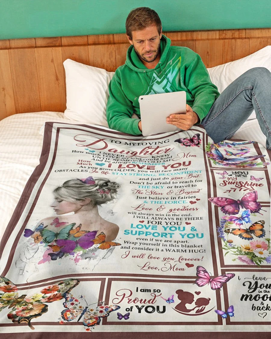 Special Gift For Your Daughter Blanket - From Mom