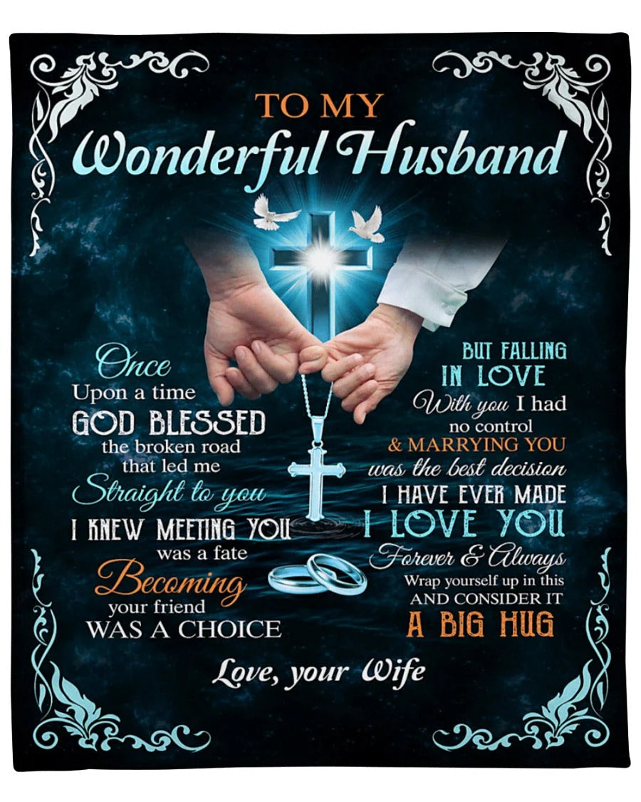 Special Gift For Your Husband Blanket - From Wife