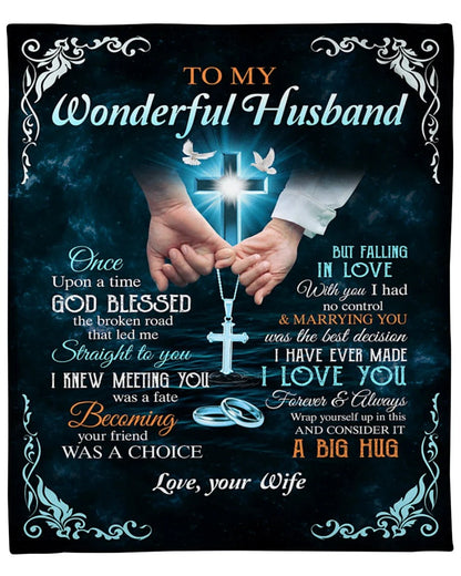 Special Gift For Your Husband Blanket - From Wife