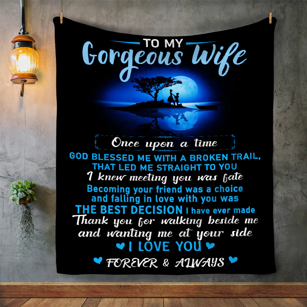 Special Gift For Your Wife Blanket - From Husband