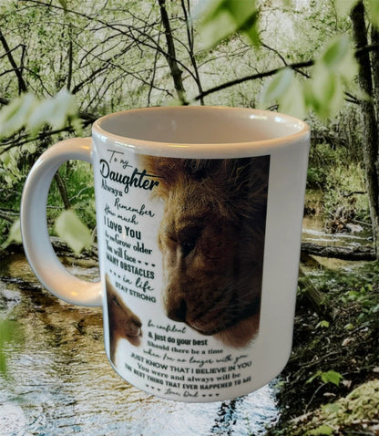 TO DAUGHTER MUG 00- GIFT FROM DAD - TIEN00