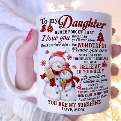 TO DAUGHTER MUG 01- GIFT FROM MOM - TIEN00